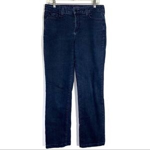 NYDJ Dark Denim Straight Leg Jeans Size 12